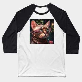 Visionary Bengal Cat Baseball T-Shirt